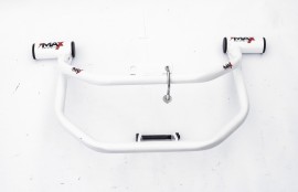 Prot. Motor Slider Frontal Universal BRANCO (Titan, Twister, YBR, Factor, Fazer 150, Bros)