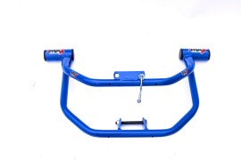 Prot. Motor Slider Frontal Universal AZUL (Titan, Twister, YBR, Factor, Fazer 150, Bros)